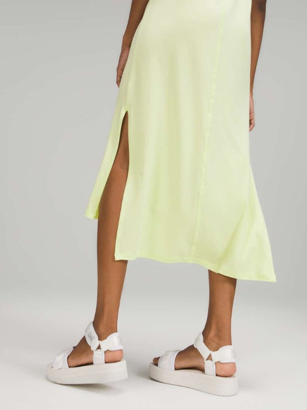 Lululemon All Yours Tank Maxi Dress Pima Cotton Lounge Stretch Crispin Green - Picture 4 of 6